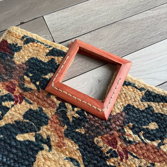 Antik Kraft Tote Handbag Floral Pallavi Tote Bag | Good Condition - Picture 2 of 5